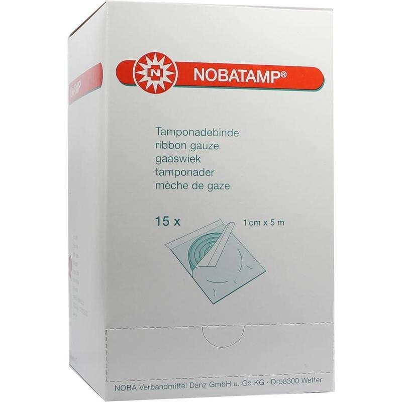 NOBATAMP-steril Tamponadebinde 1 cmx5 m