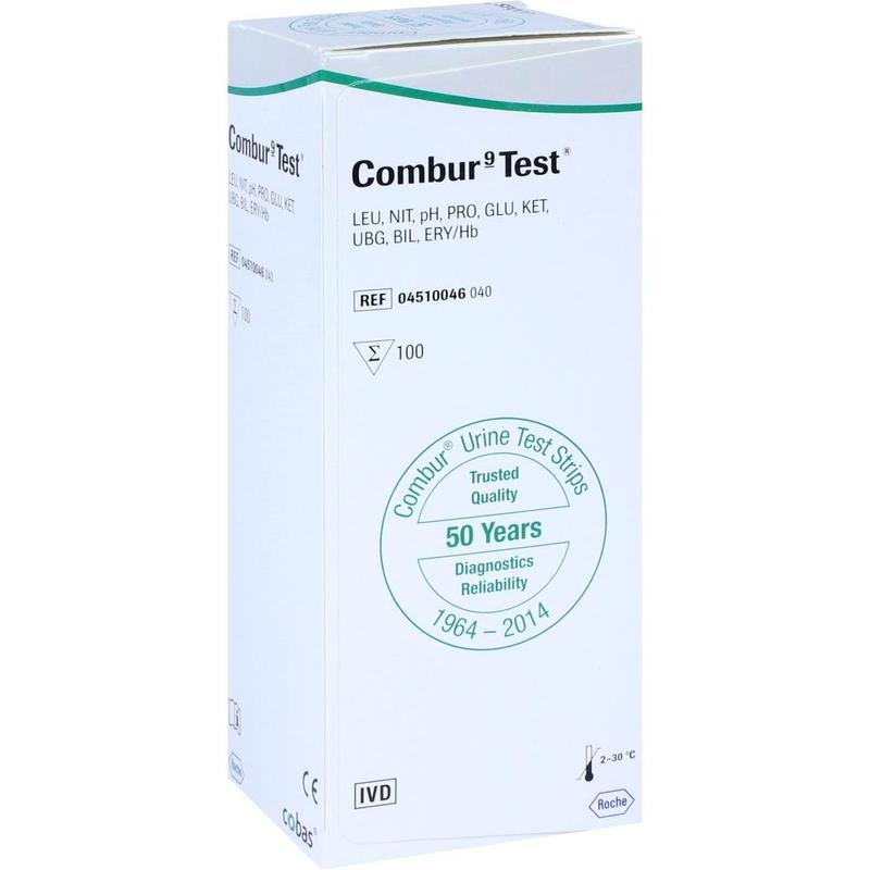 COMBUR 9 Test Teststreifen