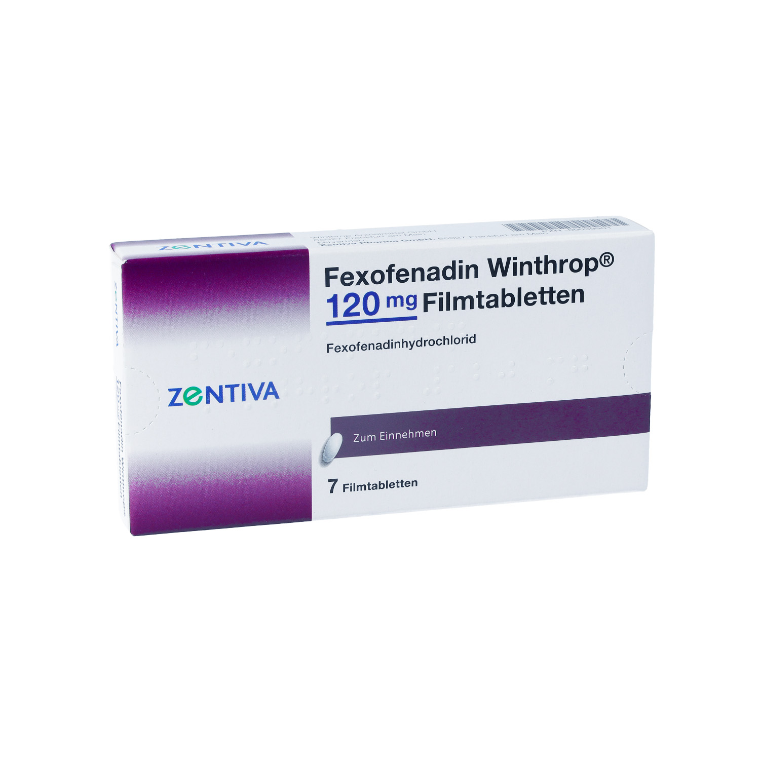 FEXOFENADIN Winthrop 120 mg Filmtabletten