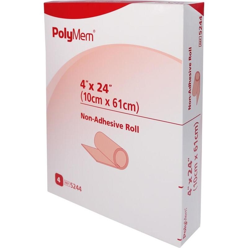 POLYMEM Wund Pad n.klebend 10x61 cm Rollen