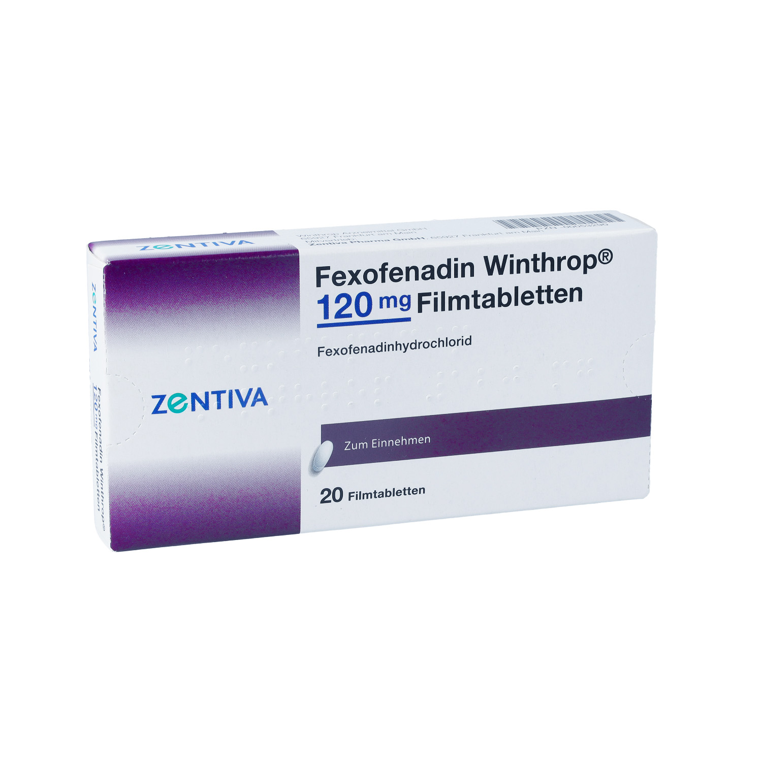 FEXOFENADIN Winthrop 120 mg Filmtabletten