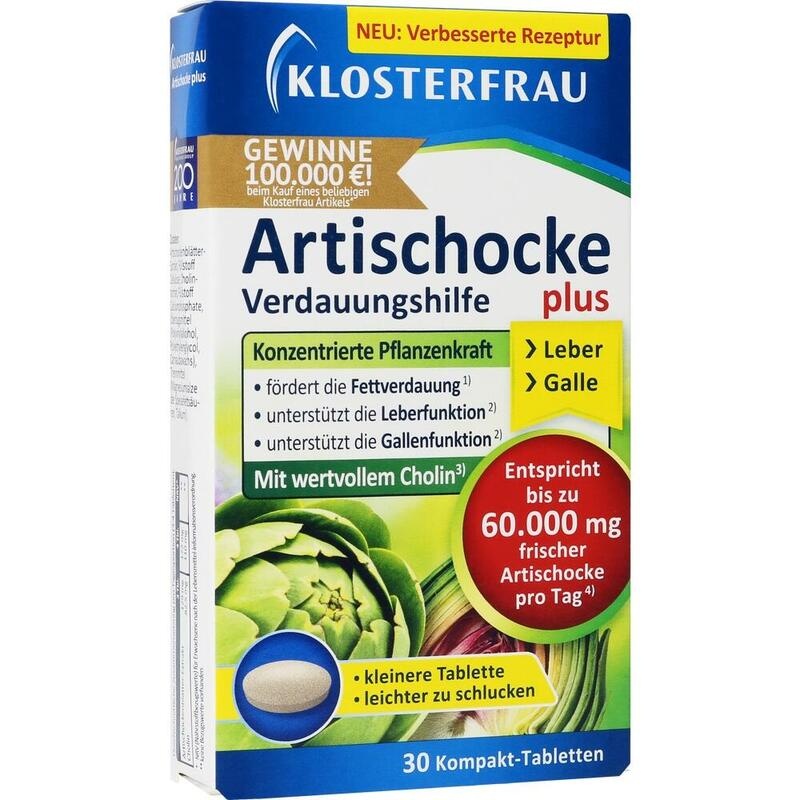 KLOSTERFRAU Artischocke plus Cholin Tabletten