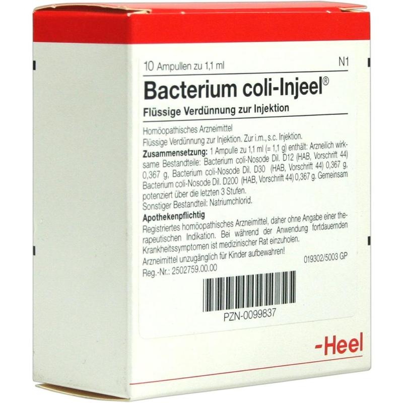 BACTERIUM COLI Injeel Ampullen