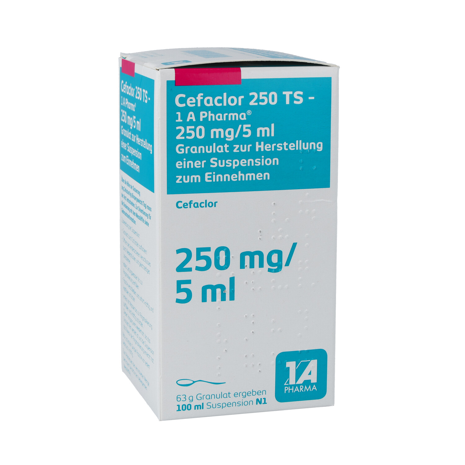 CEFACLOR 250 TS-1A Pharma Gran.z.Susp.-Herstell.