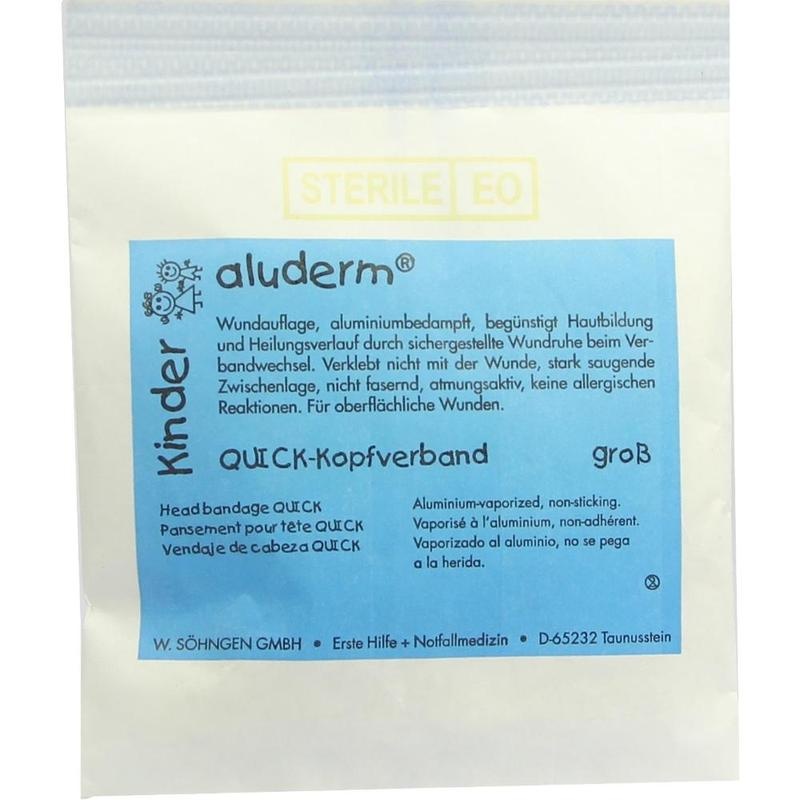 ALUDERM Kinder Quickkopfverb.groß 8 cm