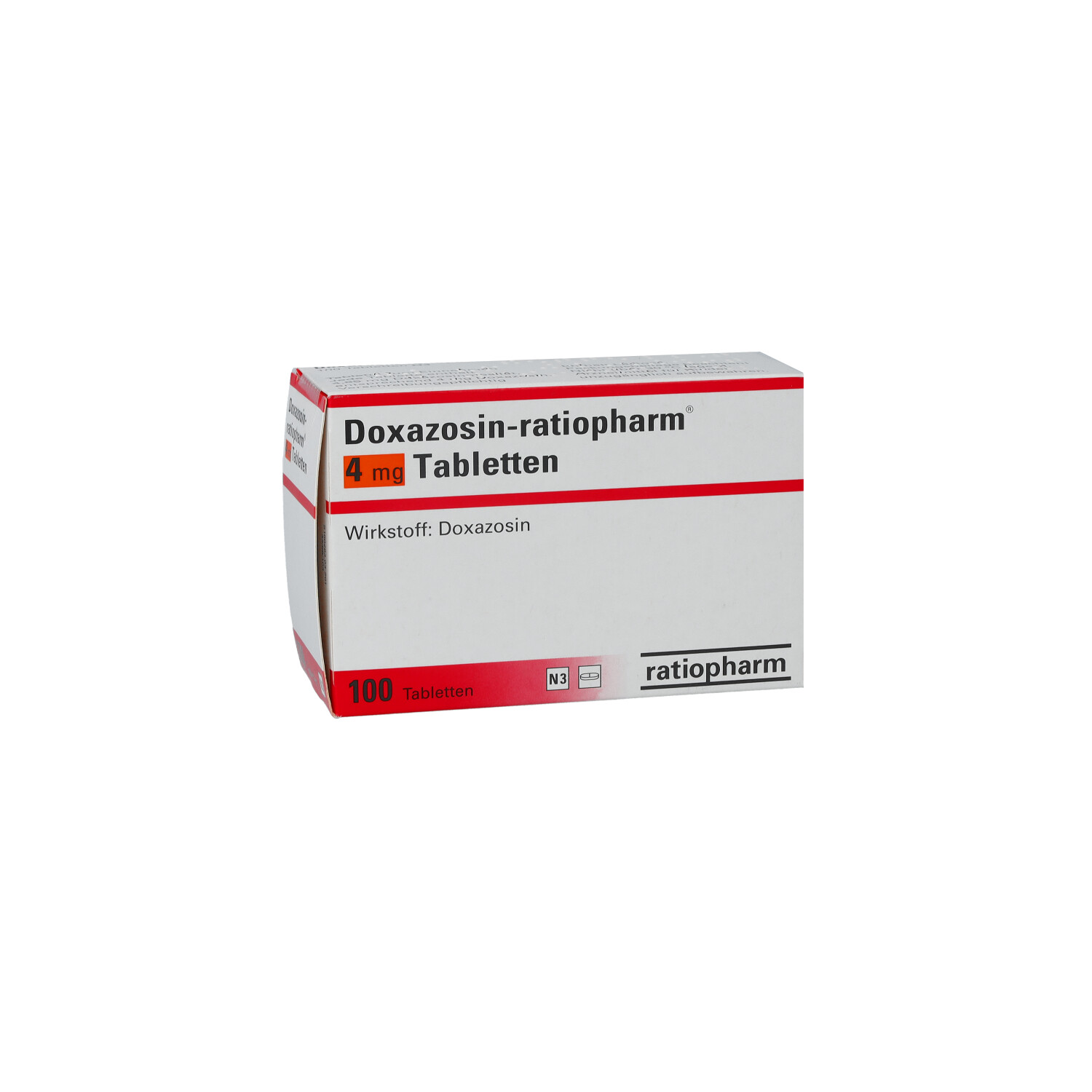 DOXAZOSIN-ratiopharm 4 mg Tabletten