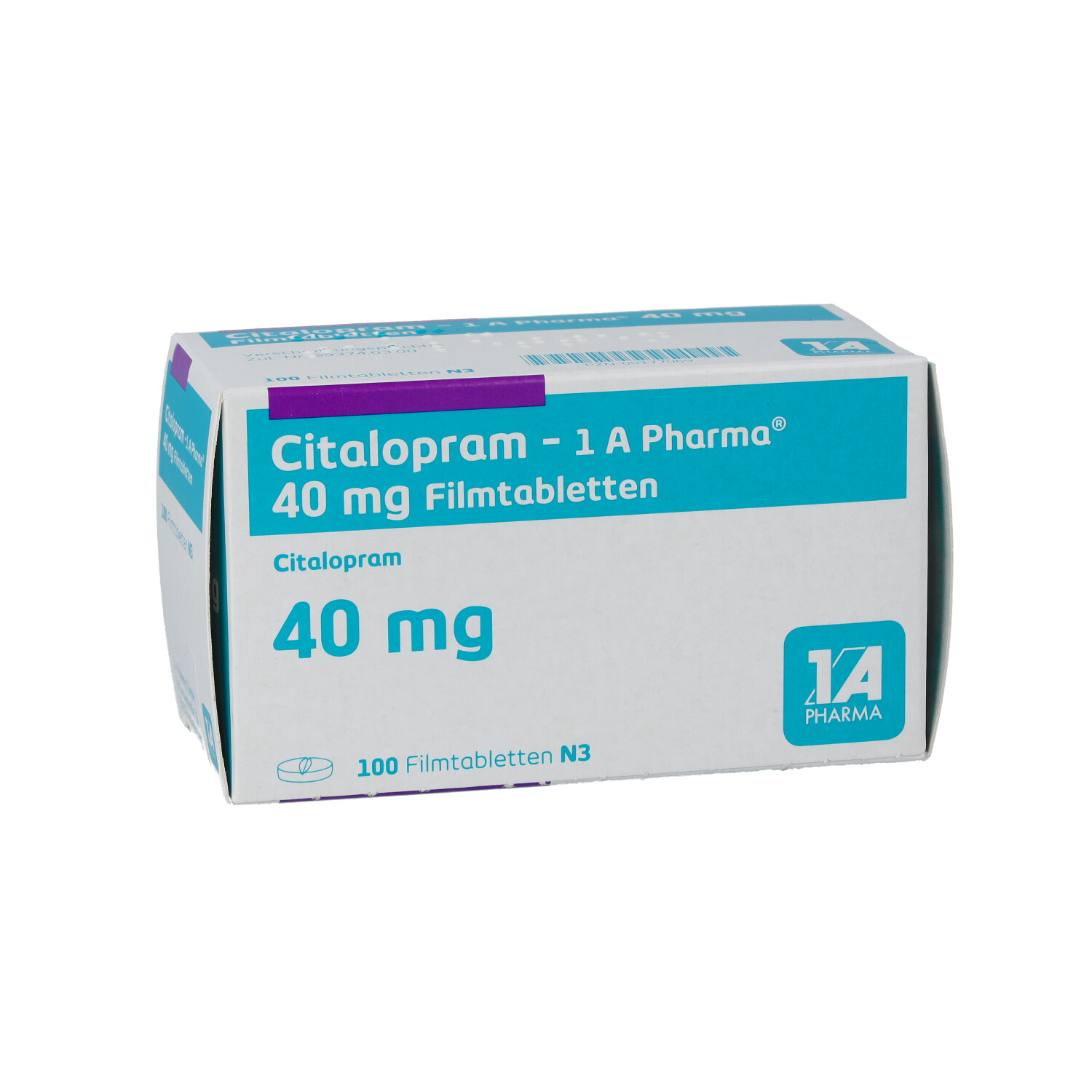 CITALOPRAM-1A Pharma 40 mg Filmtabletten