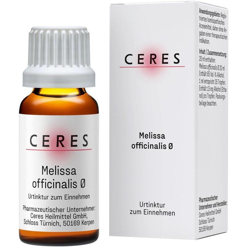 CERES Melissa officinalis Urtinktur