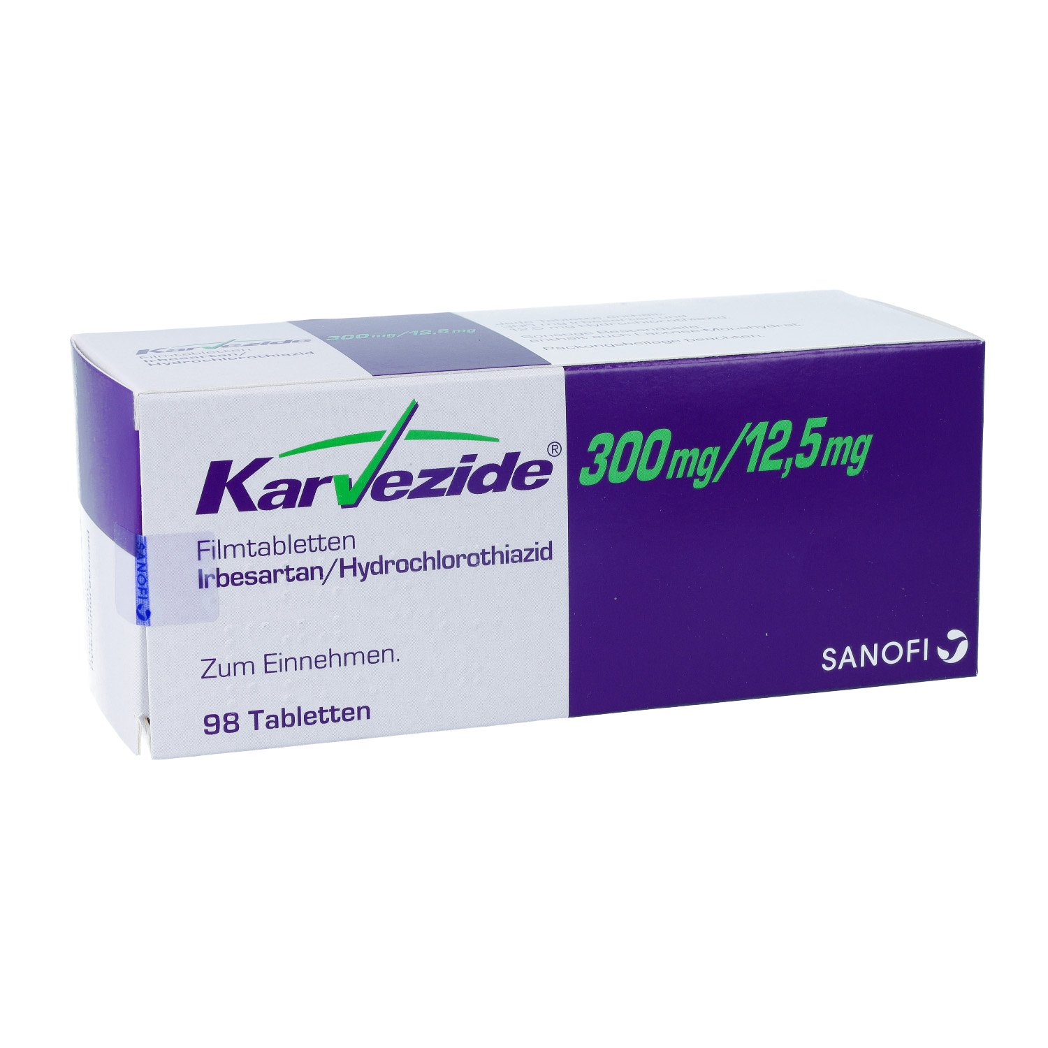 KARVEZIDE 300 mg/12,5 mg Filmtabletten