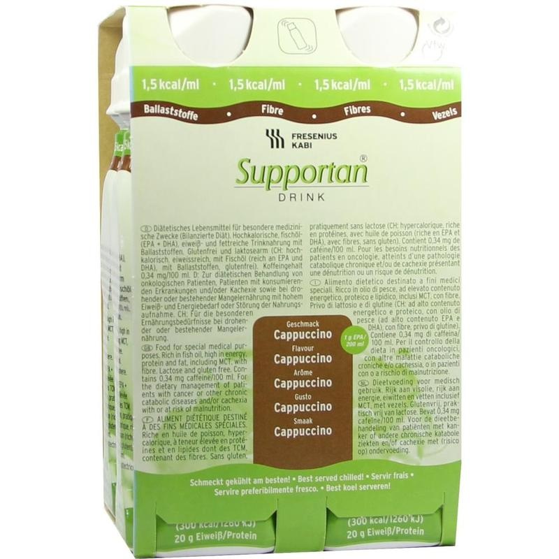 SUPPORTAN DRINK Cappuccino Trinkflasche