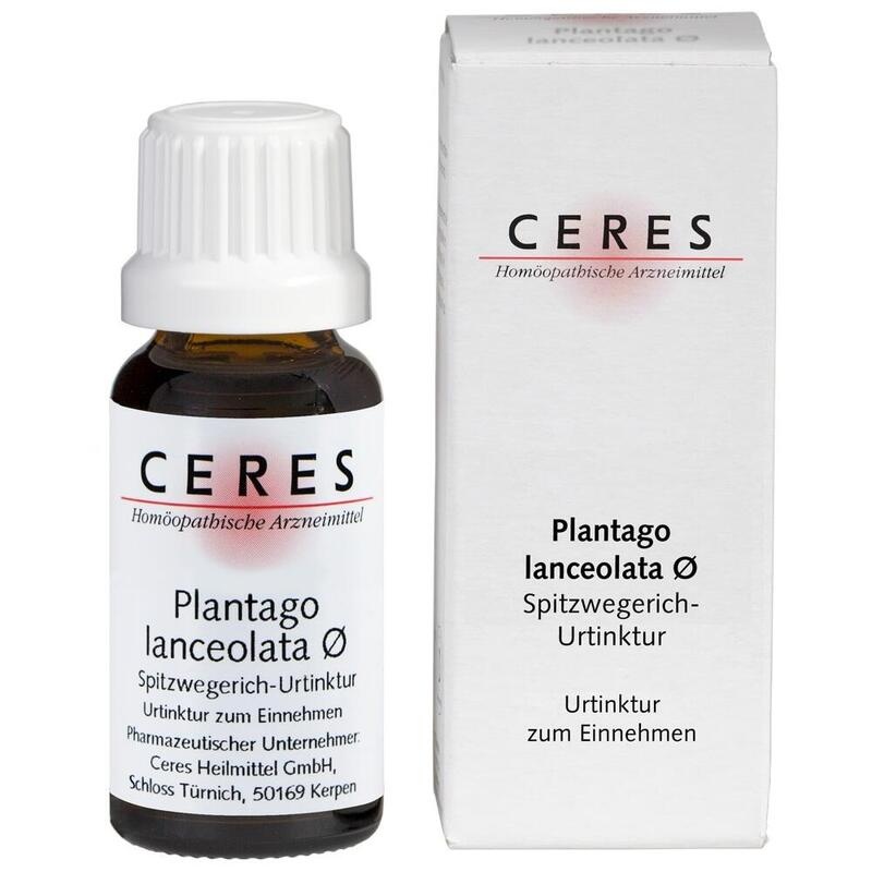 CERES Plantago lanceolata Urtinktur