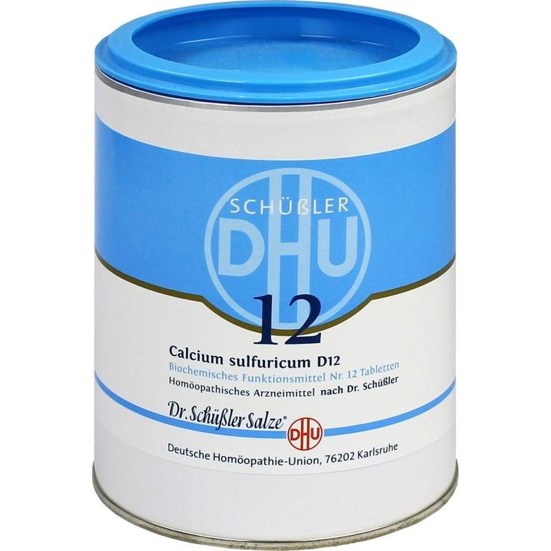BIOCHEMIE DHU 12 Calcium sulfuricum D 12 Tabletten