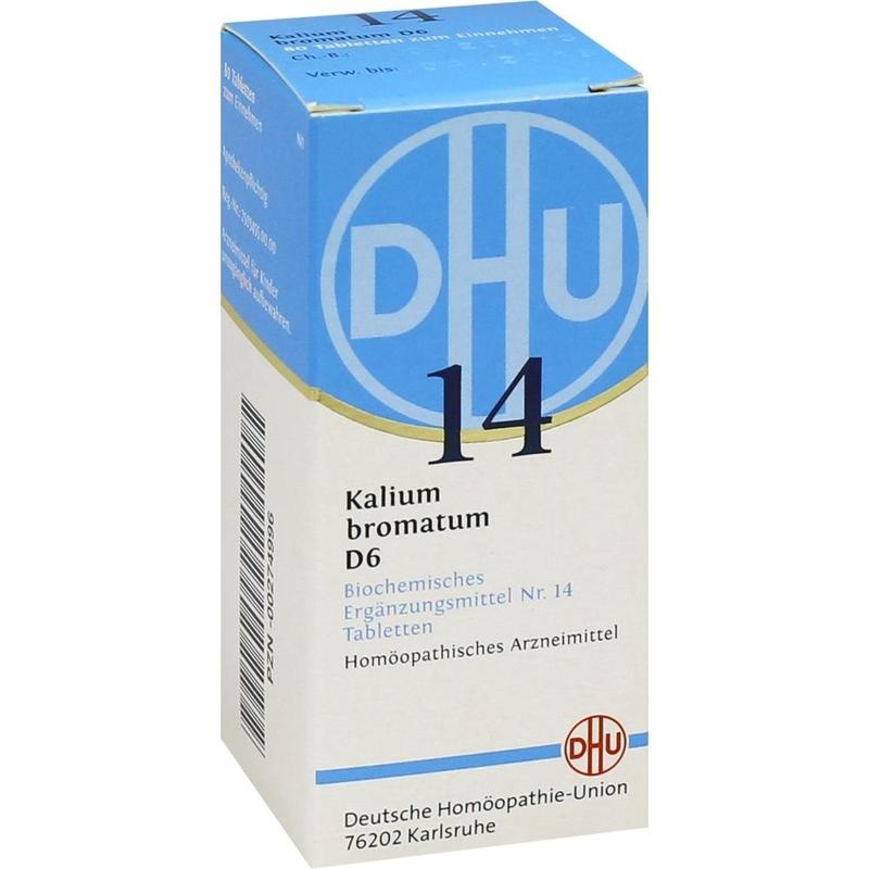 BIOCHEMIE DHU 14 Kalium bromatum D 6 Tabletten