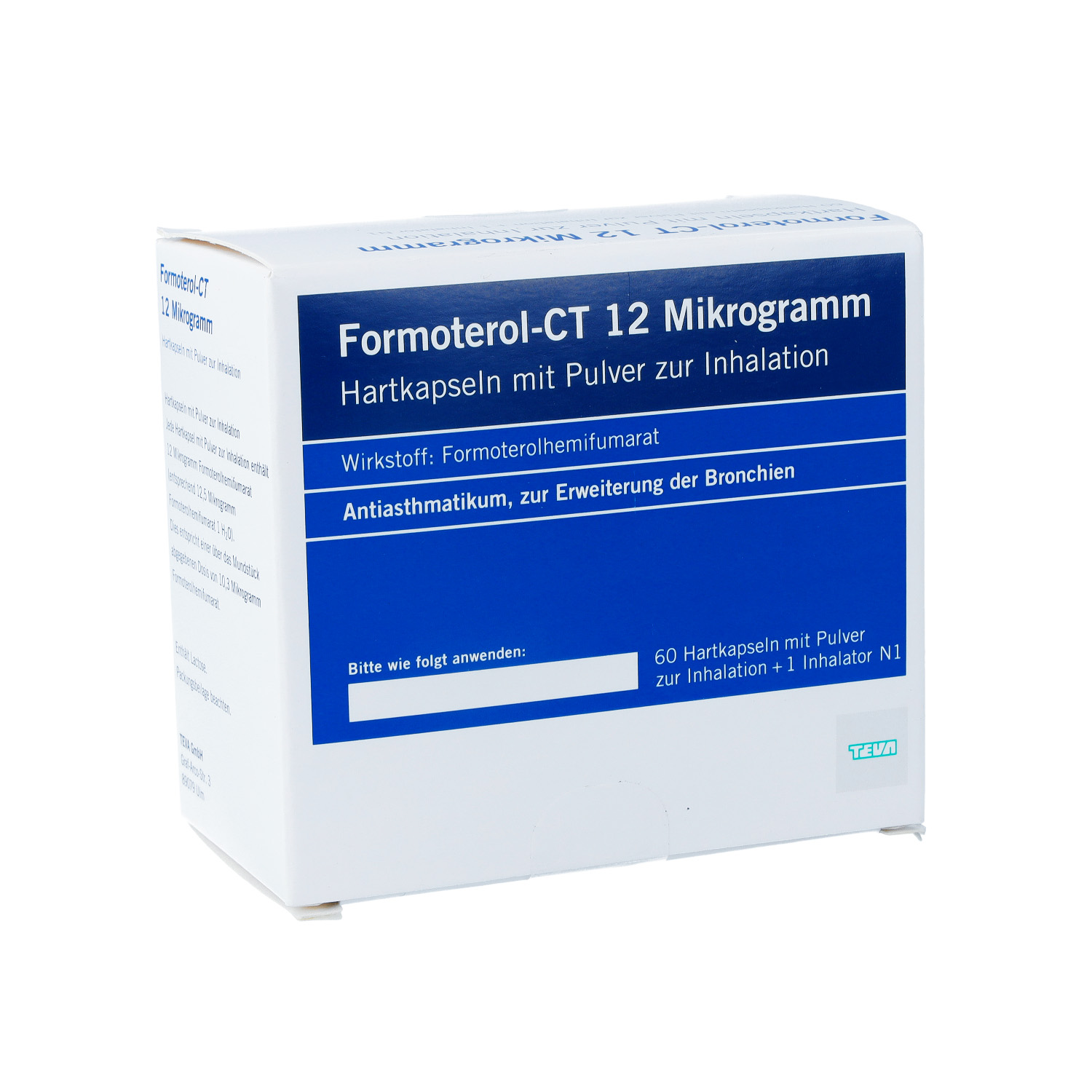 FORMOTEROL-CT 12 Mikrogramm Hartkps.m.Plv.z.Inhal.