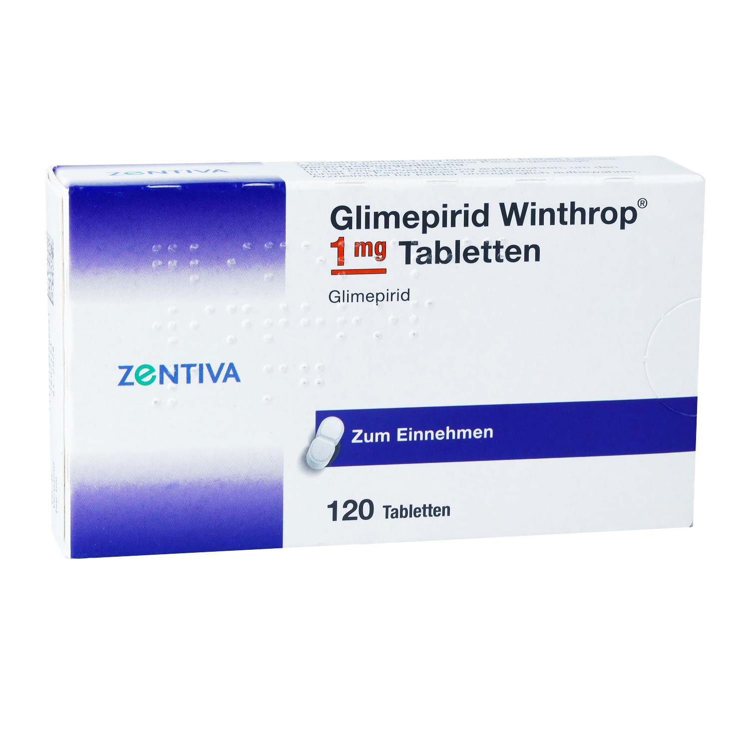 GLIMEPIRID Winthrop 1 mg Tabletten