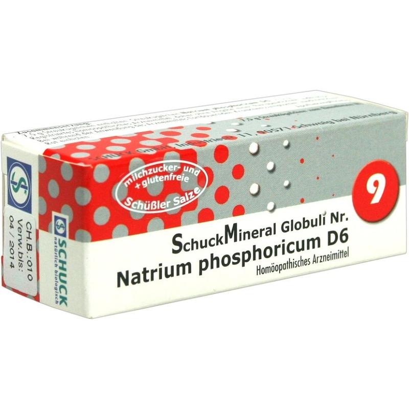 SCHUCKMINERAL Globuli 9 Natrium phosphoricum D6