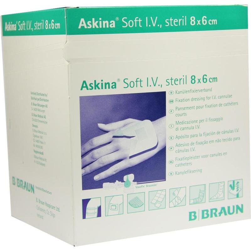 ASKINA Soft I.V. Wundverband 6x8 cm