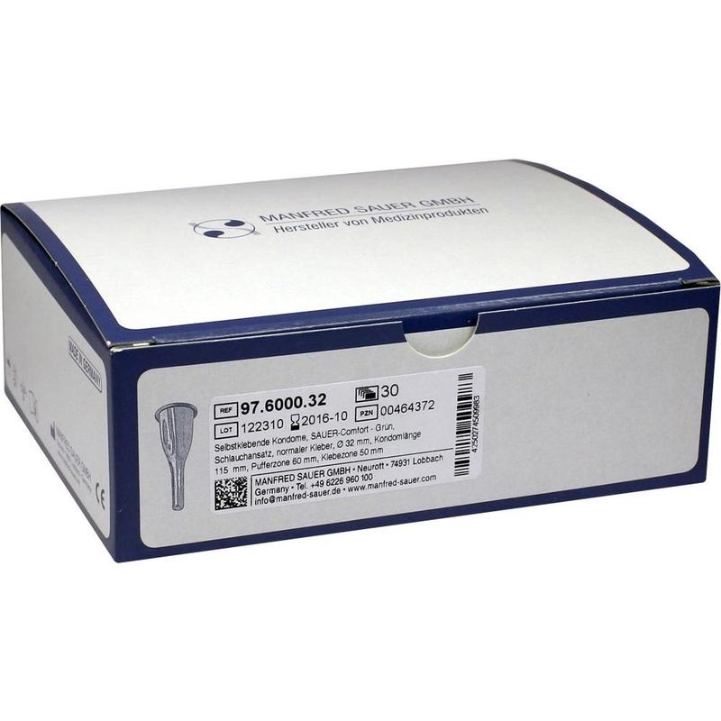 SAUER Comfort selbstkleb.Urinalkond.115mm Drm.32mm