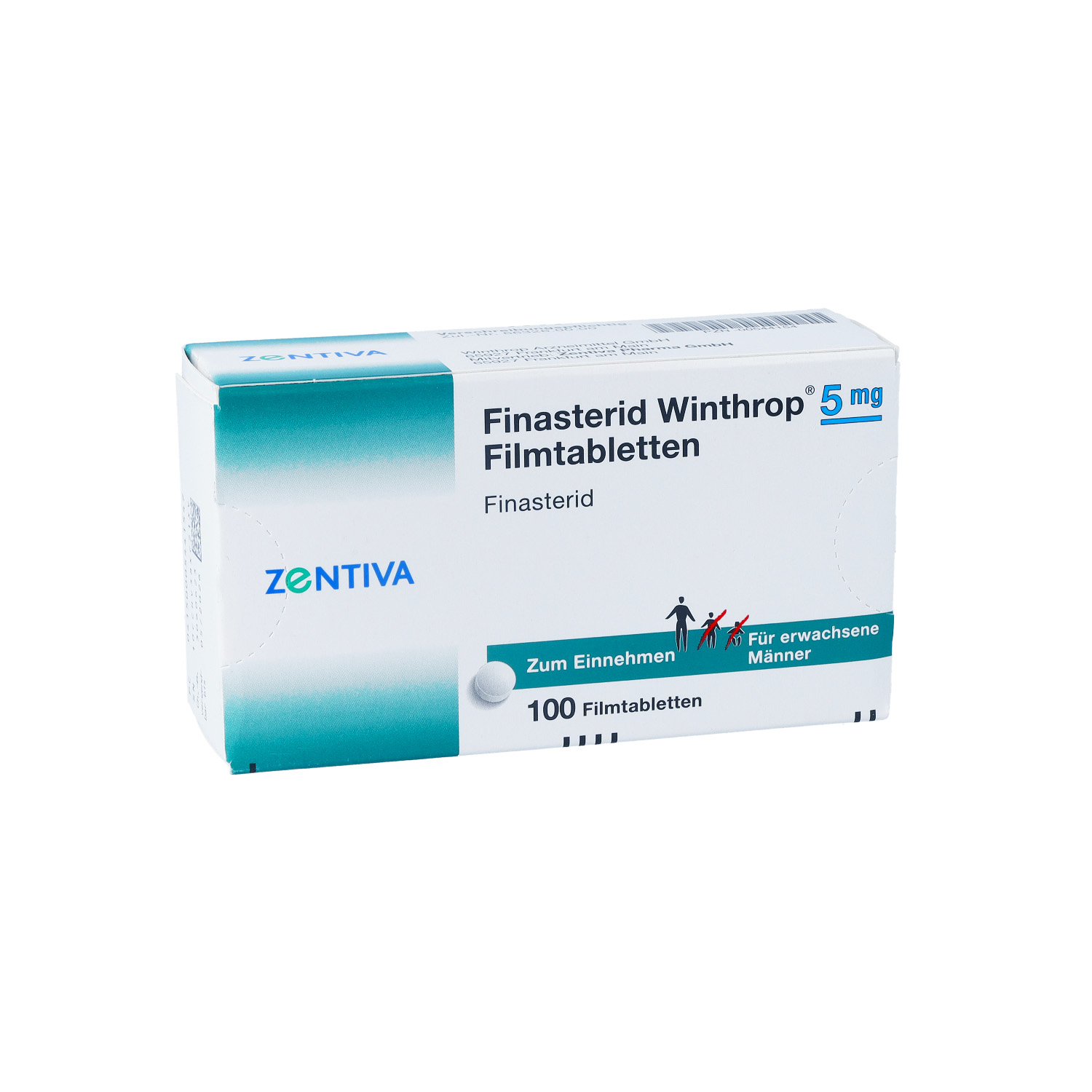 FINASTERID Winthrop 5 mg Filmtabletten