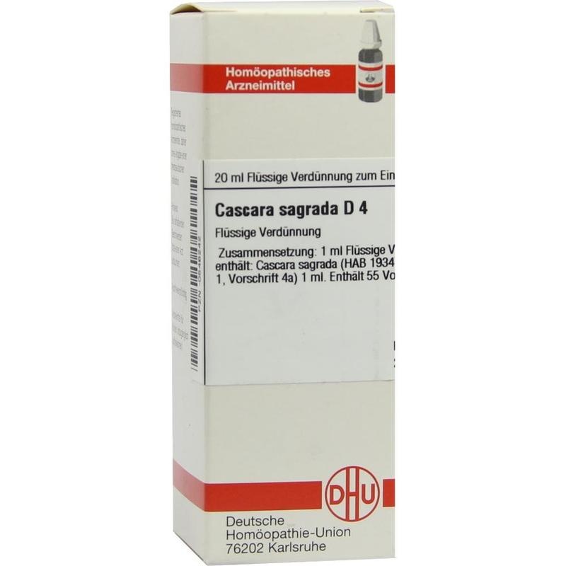 CASCARA SAGRADA D 4 Dilution