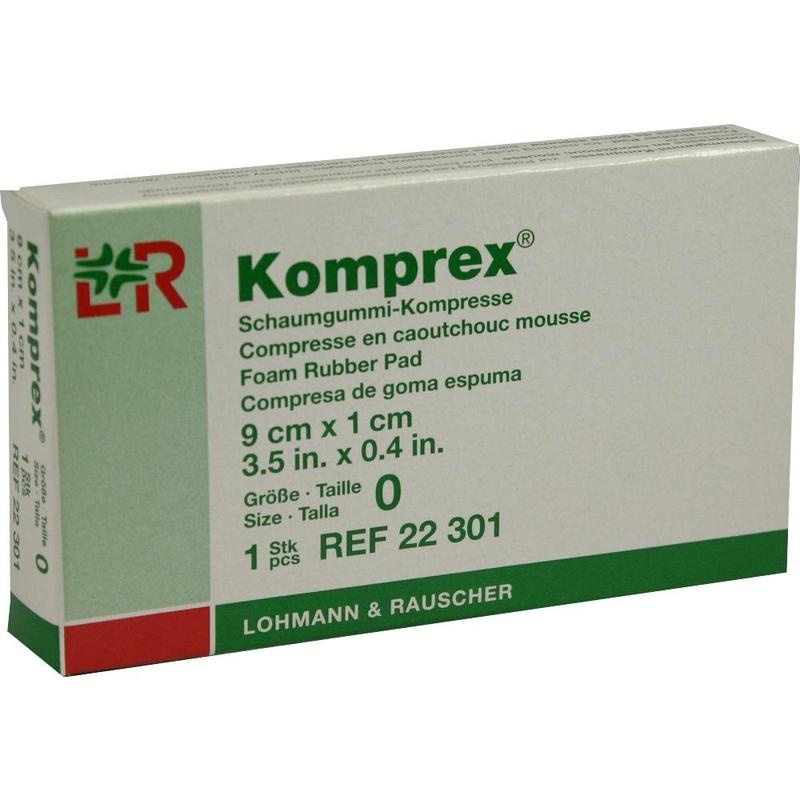 KOMPREX Schaumgummi Kompr.Gr.0 nierenf.