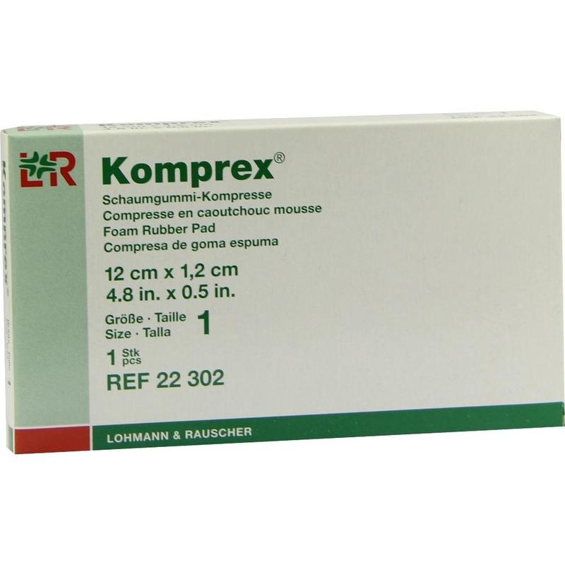 KOMPREX Schaumgummi Kompr.Gr.1 nierenf.