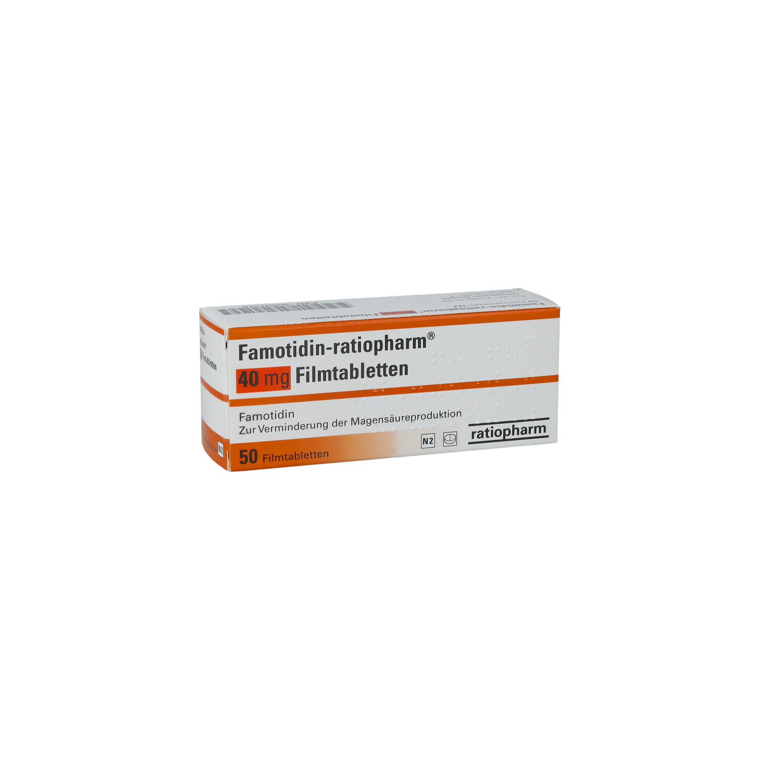 FAMOTIDIN-ratiopharm 40 mg Filmtabletten