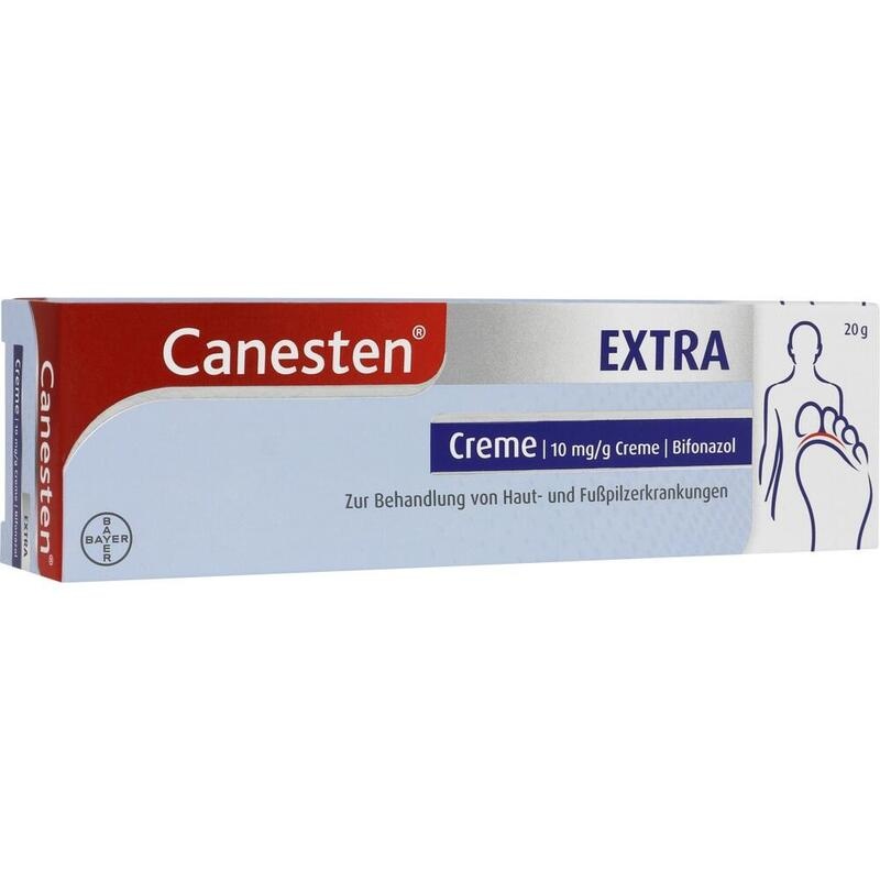Canesten EXTRA Creme – Bei Fußpilz, Hautpilz & Juckreiz