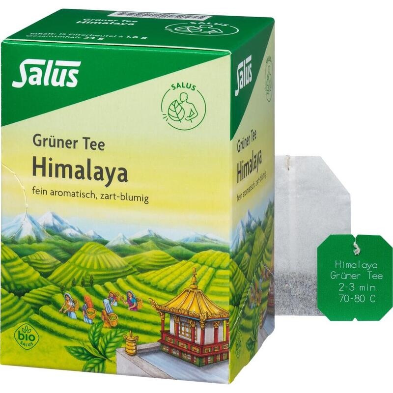 GRÜNER TEE Himalaya Bio Salus Filterbeutel