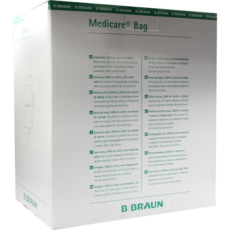 MEDICARE Bettbtl.steril 2 l m.90cm-Schlauch Ablauf