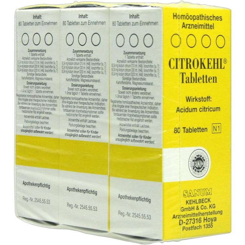 CITROKEHL Tabletten