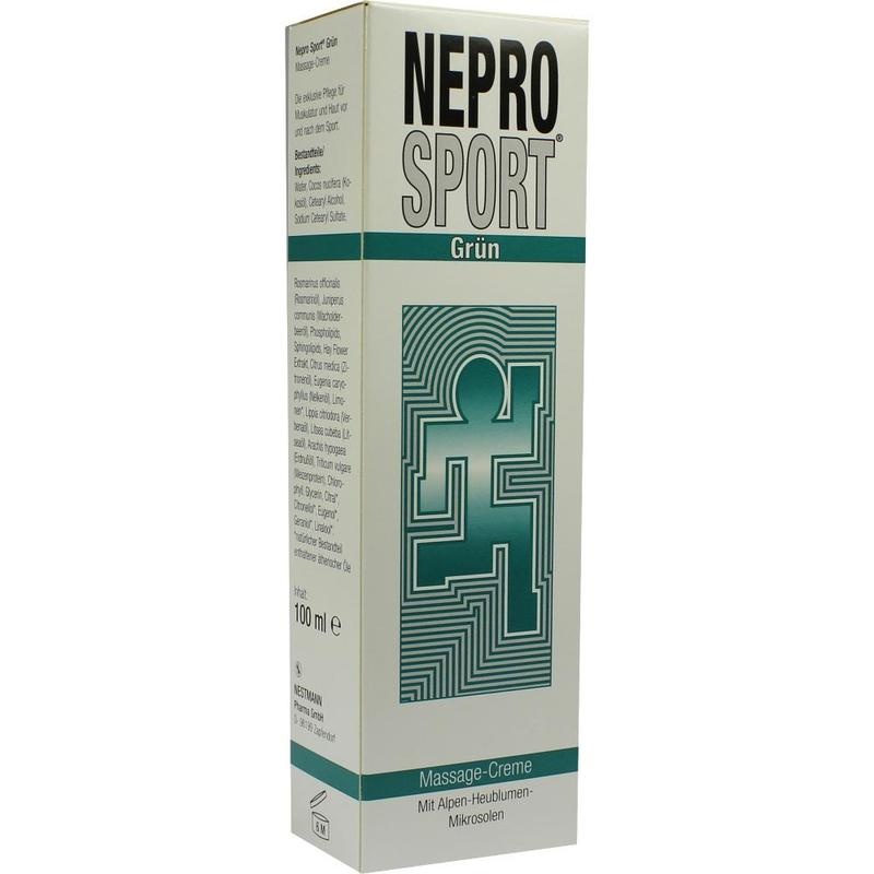 NEPROSPORT Creme grün
