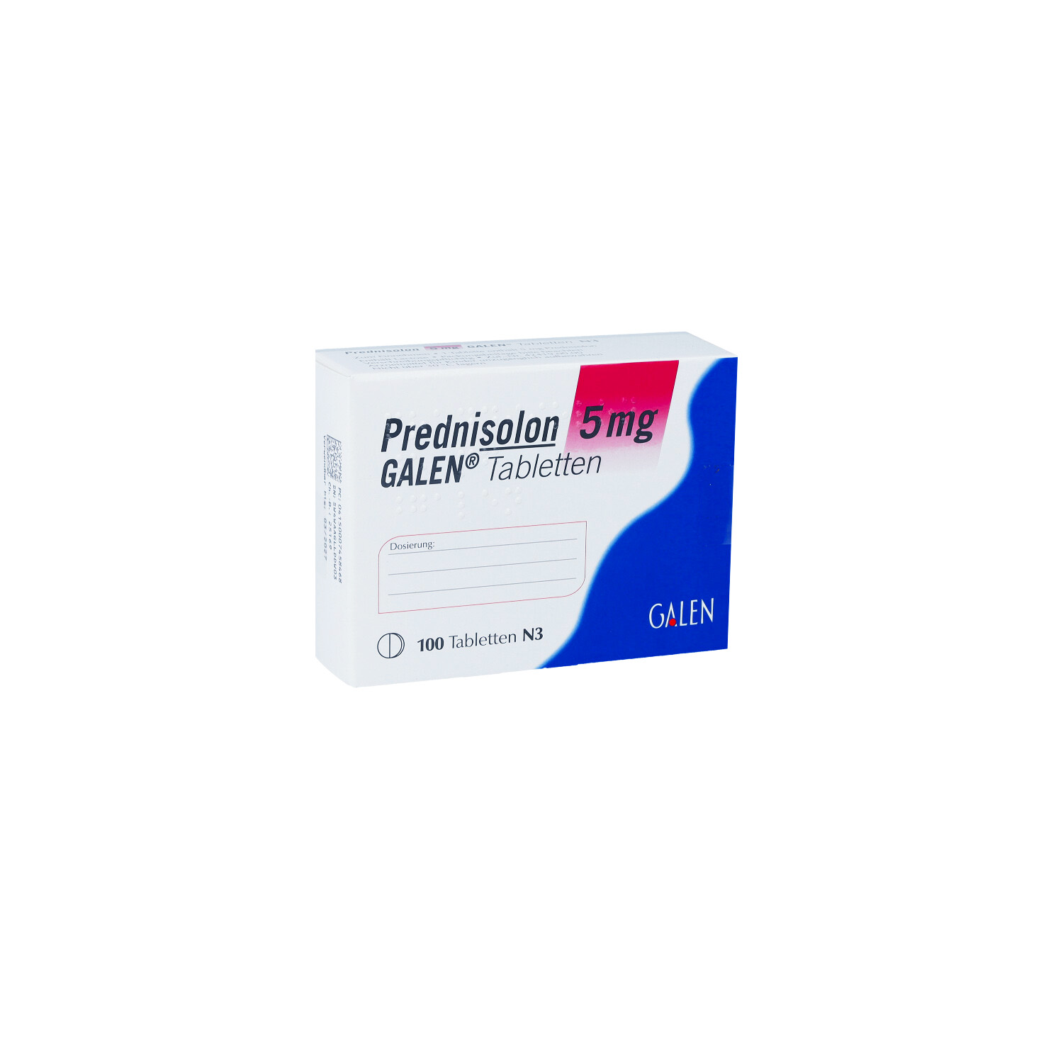 PREDNISOLON 5 mg GALEN Tabletten