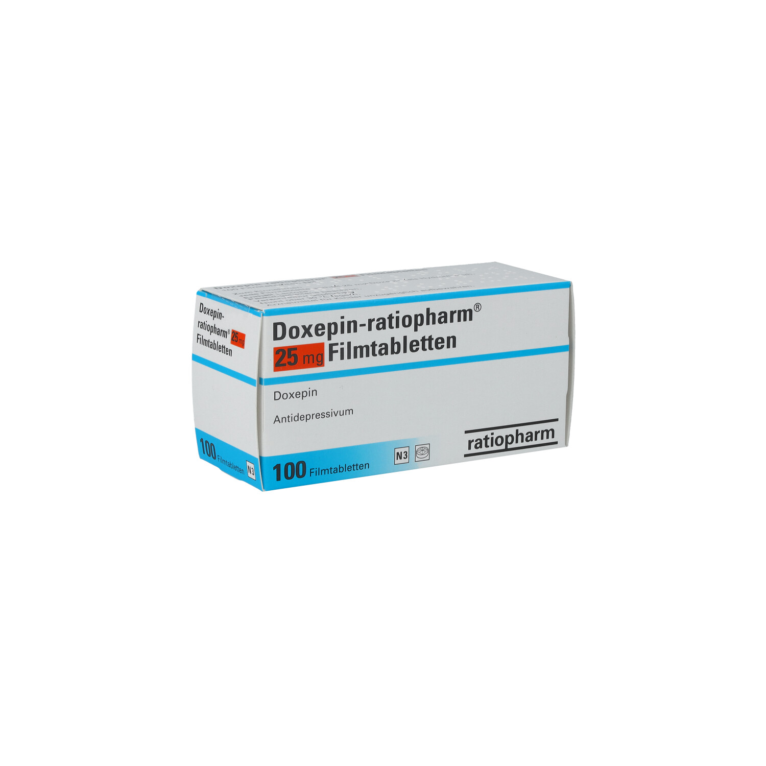 DOXEPIN-ratiopharm 25 mg Filmtabletten