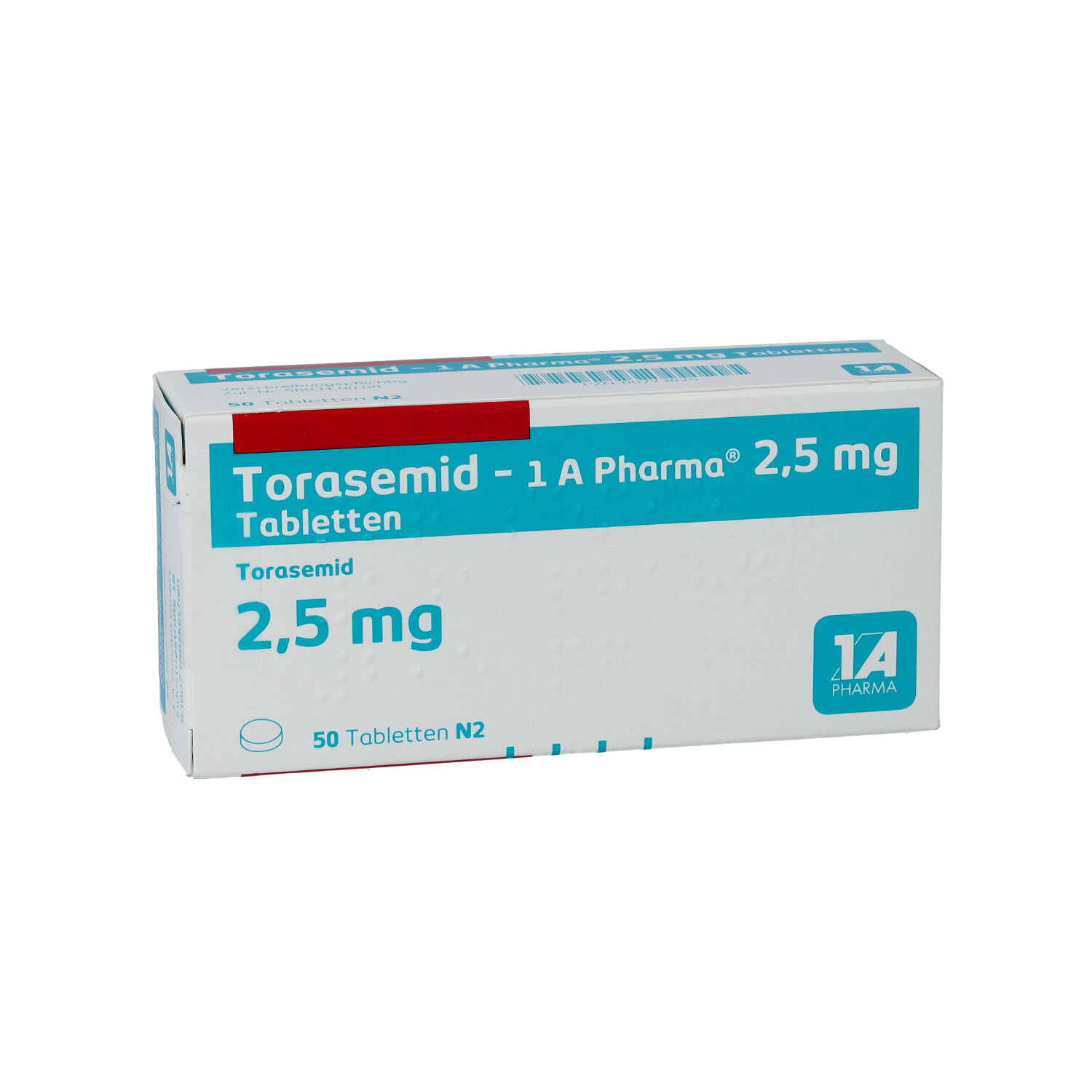 TORASEMID-1A Pharma 2,5 mg Tabletten