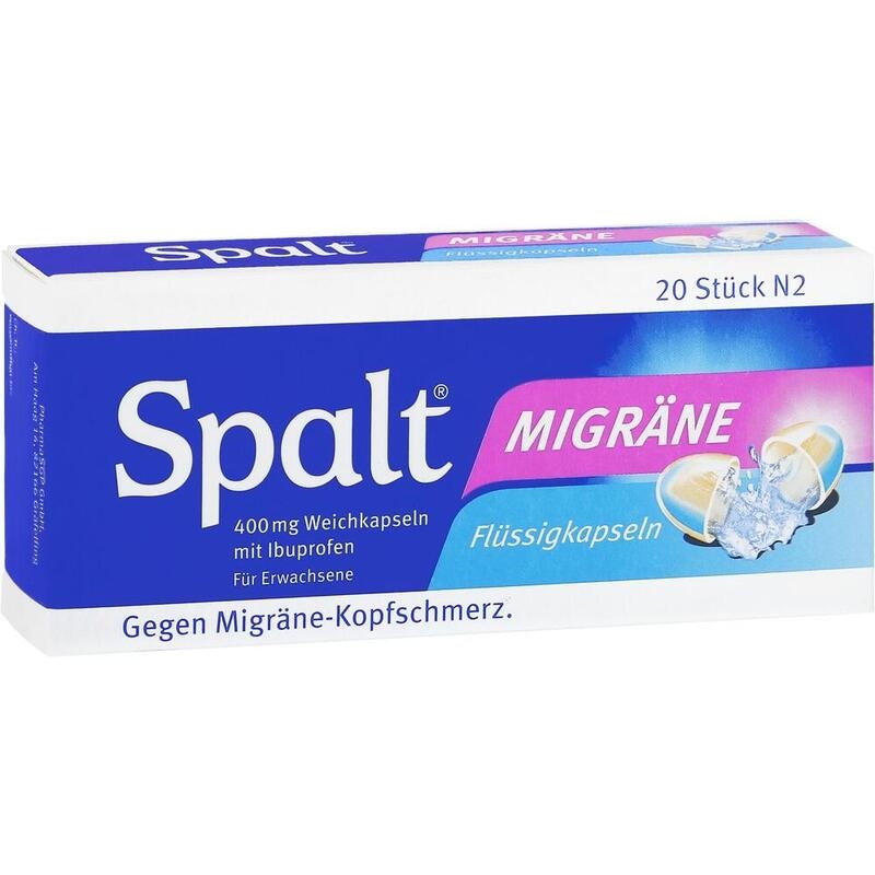SPALT Migräne Weichkapseln