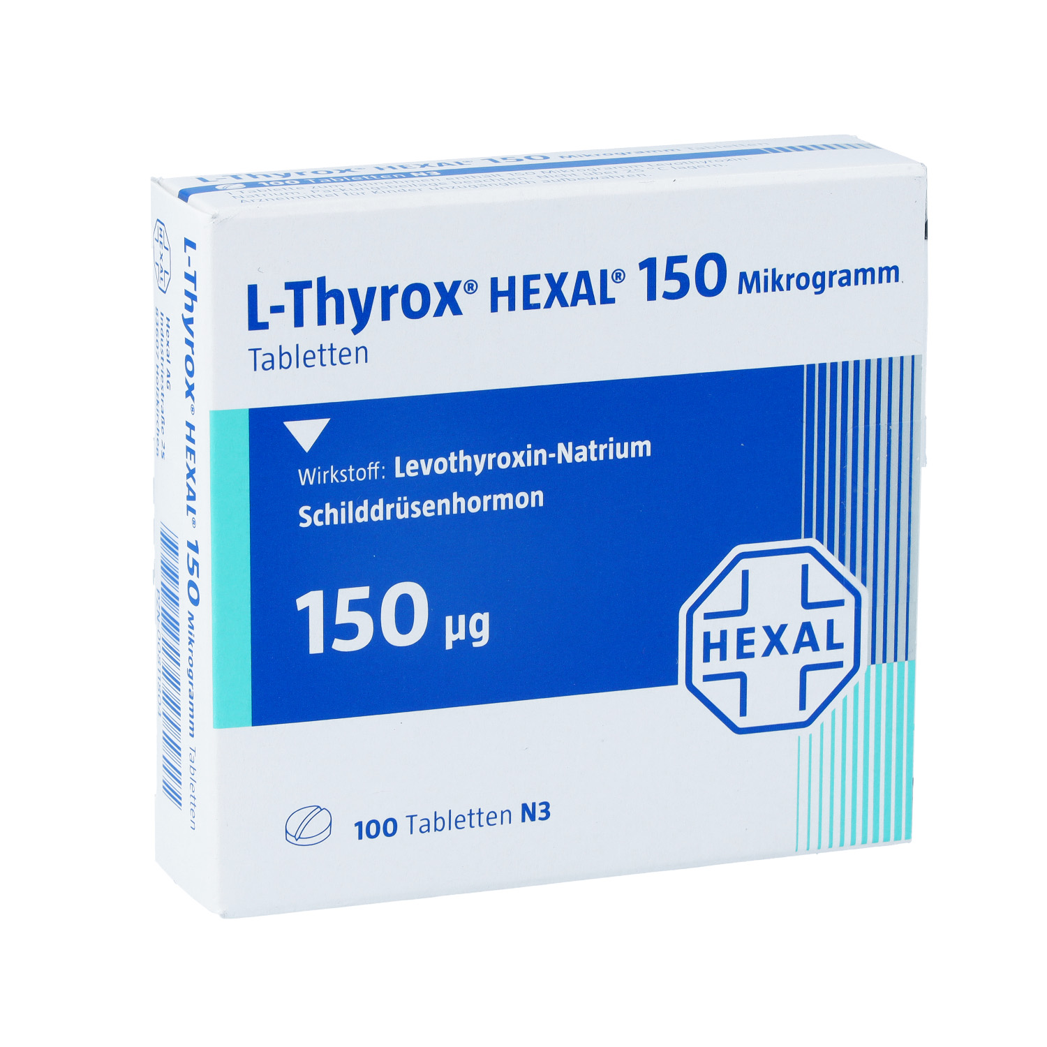 L-THYROX HEXAL 150 Mikrogramm Tabletten