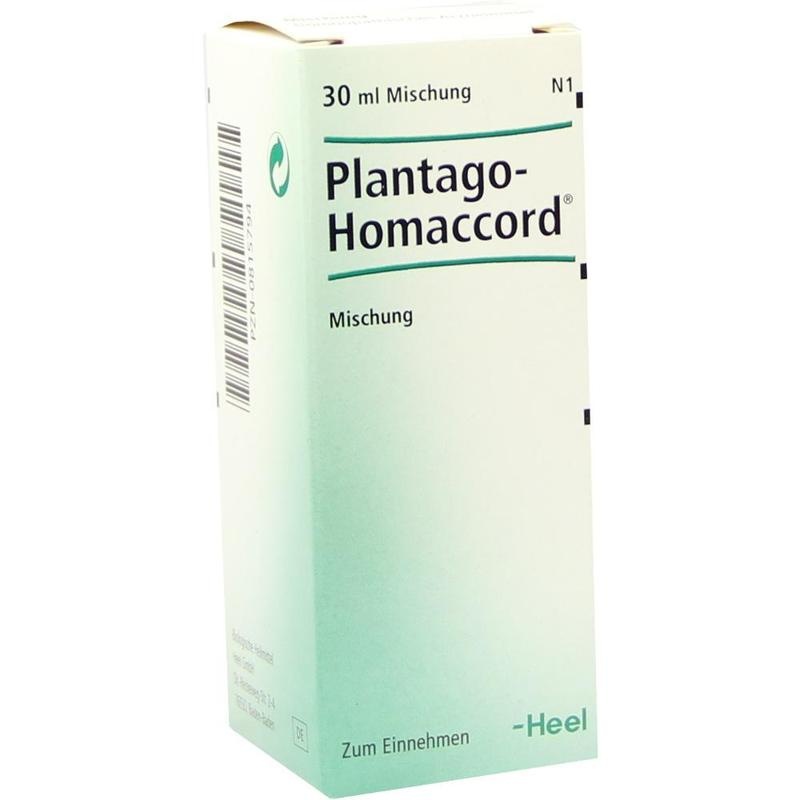 PLANTAGO HOMACCORD Tropfen