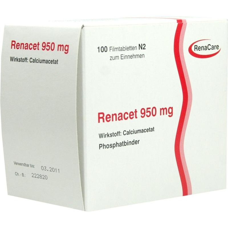 RENACET 950 mg Filmtabletten