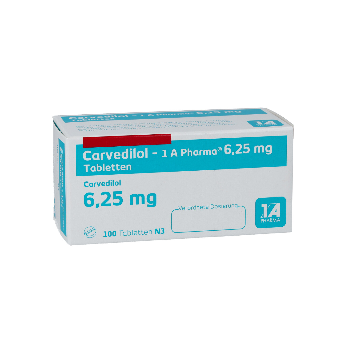 CARVEDILOL-1A Pharma 6,25 mg Tabletten