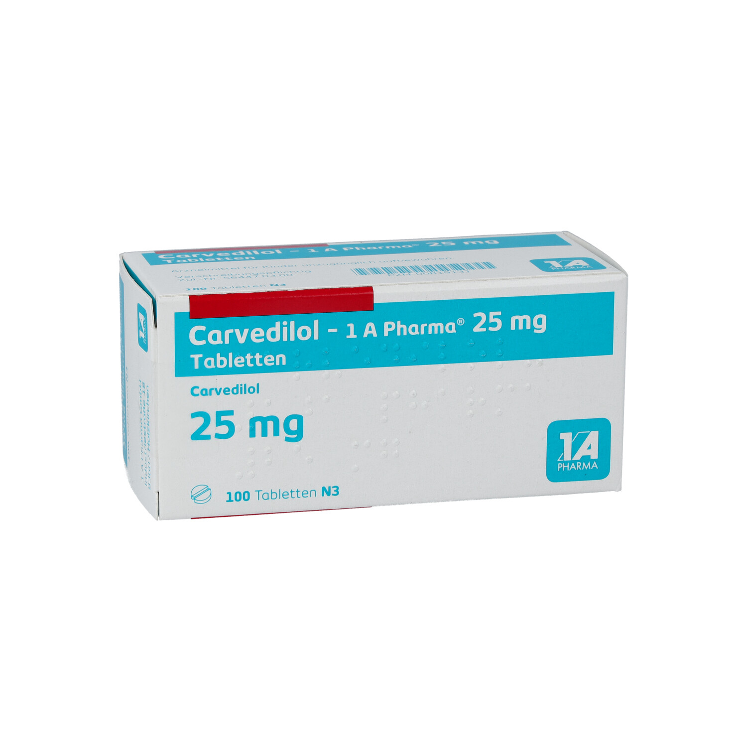 CARVEDILOL-1A Pharma 25 mg Tabletten