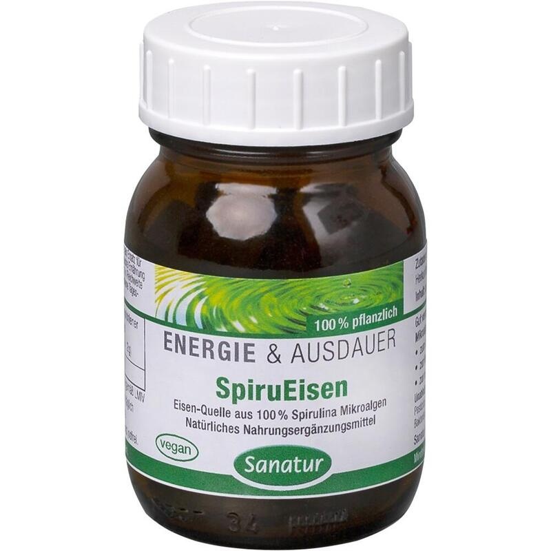 EISEN SPIRULINA hefefrei 400 mg Tabletten