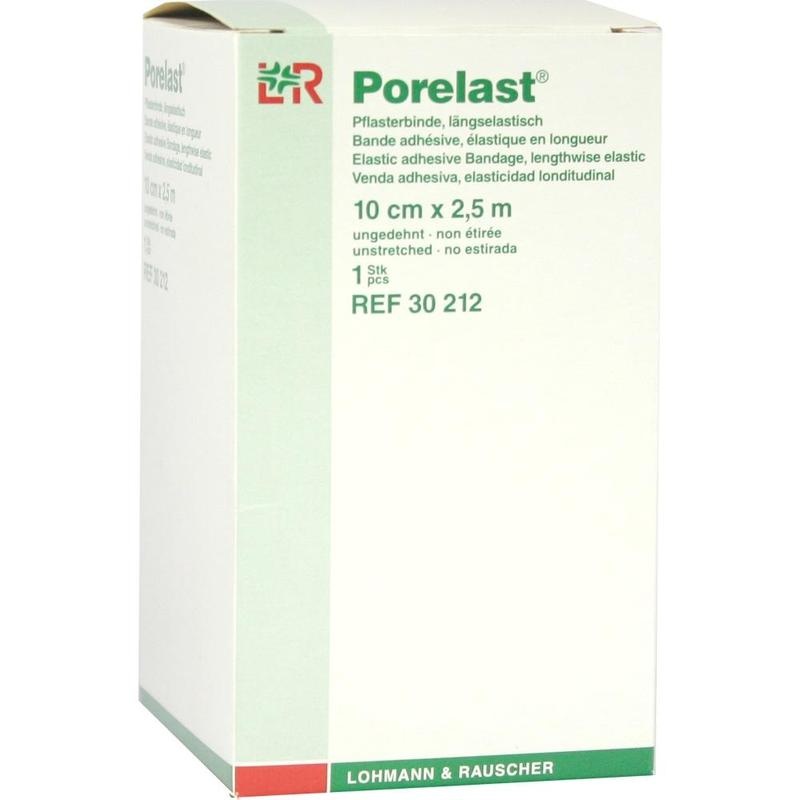 PORELAST Pflasterbinde 10 cmx2,5 m