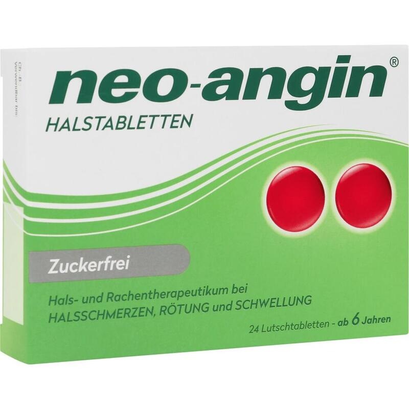 neo-angin® zuckerfrei bei Halsschmerzen, Halsentzündung & Schluckbeschwerden