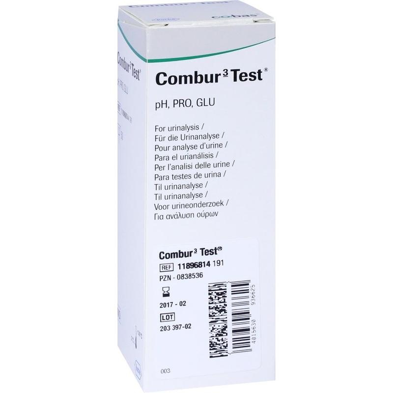 COMBUR 3 Test Teststreifen
