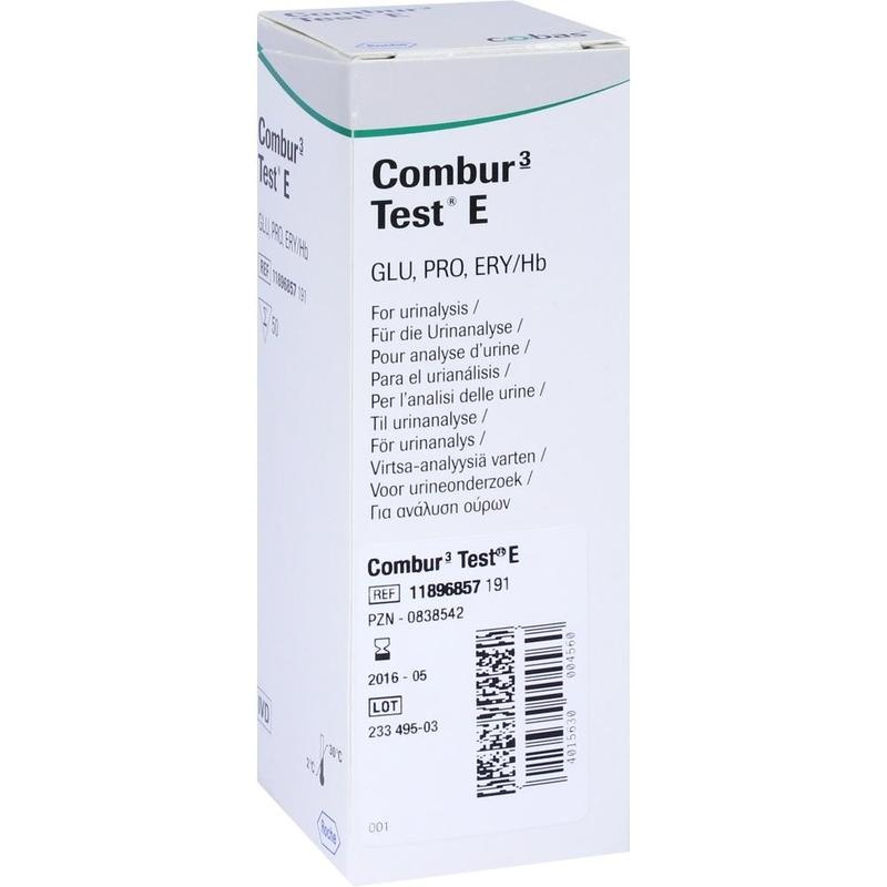 COMBUR 3 Test E Teststreifen