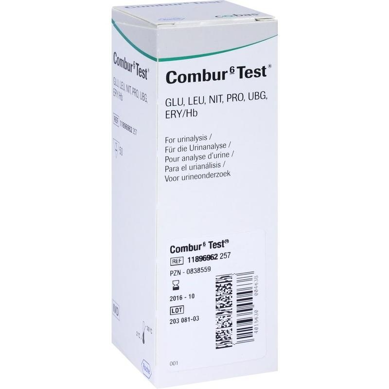COMBUR 6 Test Teststreifen