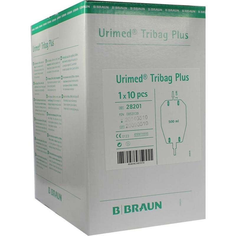 URIMED Tribag Plus Urin Btl.500ml m.2cm Schl.