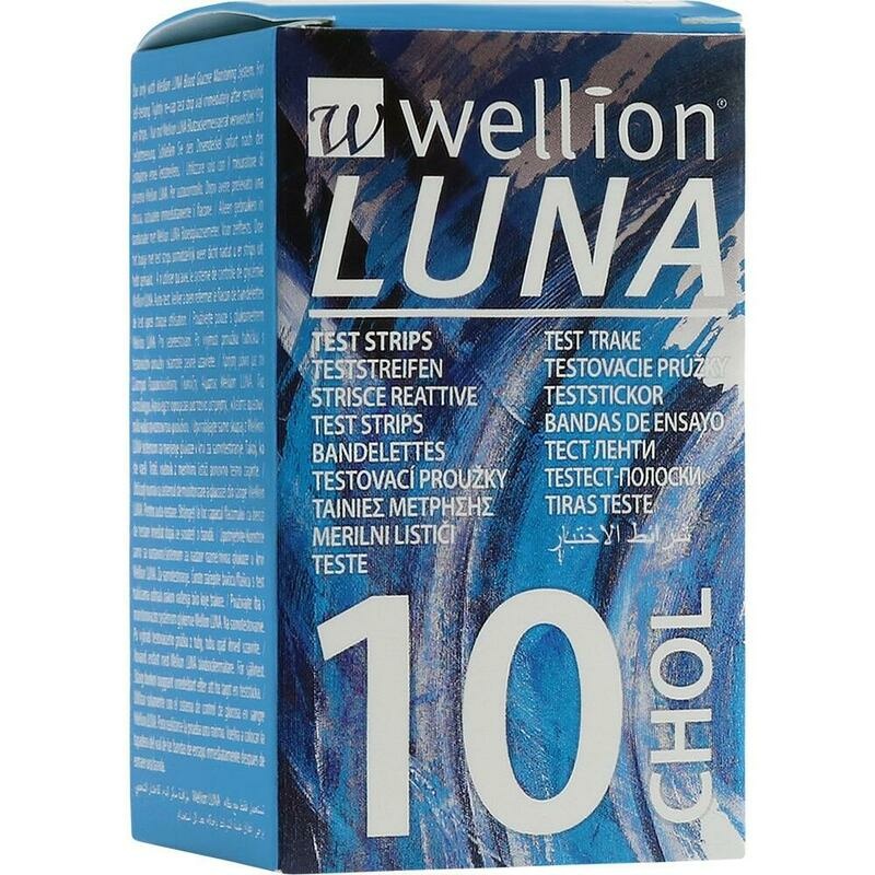 WELLION LUNA Cholesterinteststreifen
