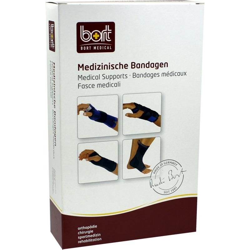 BORT Handgelenkstütze m.Aluschiene li.M blau